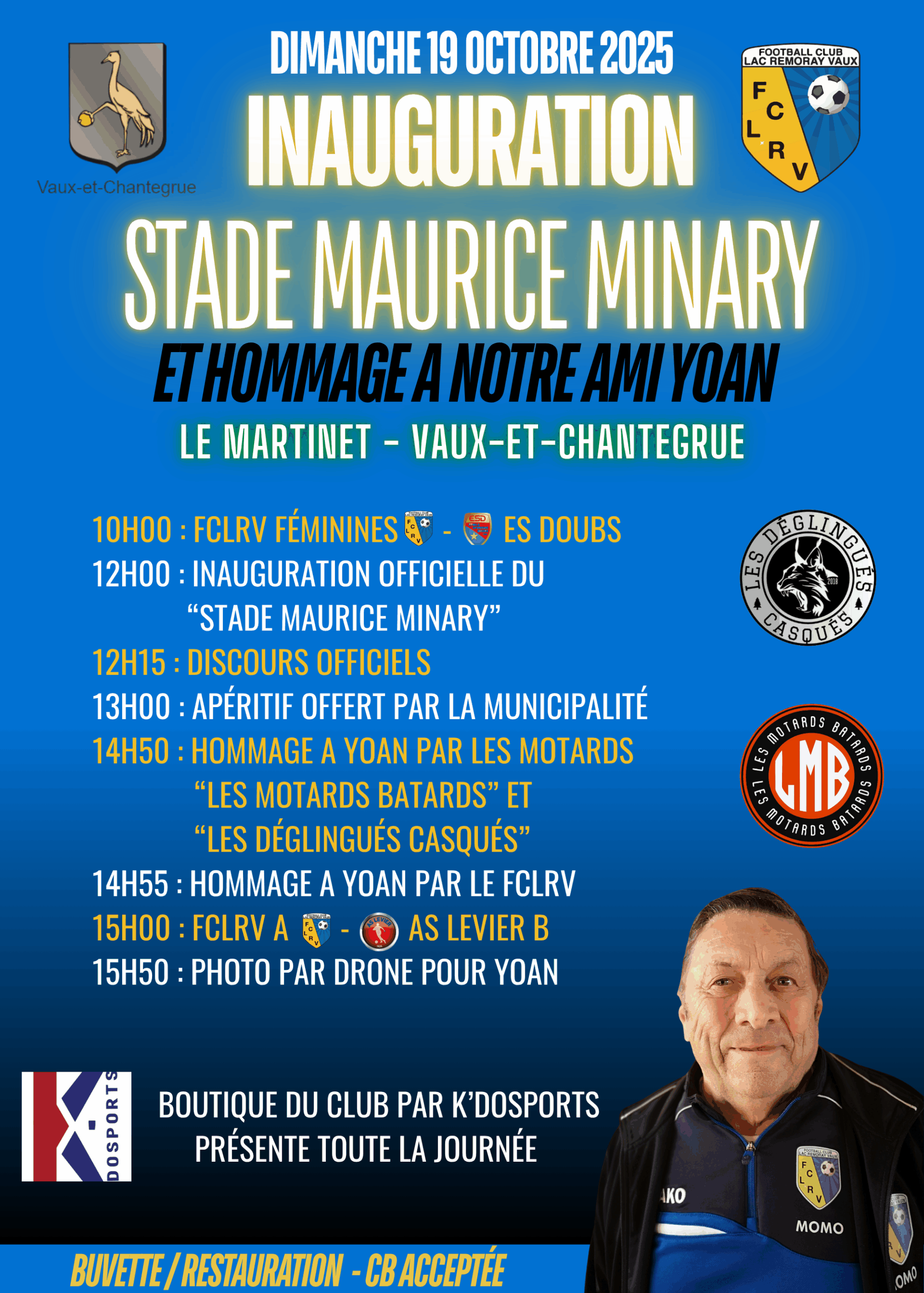 INAUGURATION STADE MAURICE MINARY
